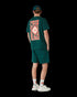 CASABLANCA Gothic Stacked Logo Sweatshort Mens Apparel